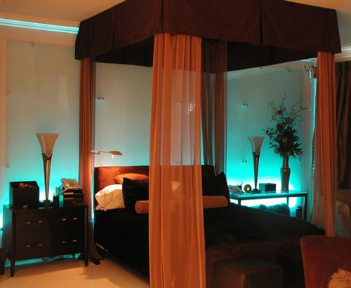 Intimate Night Lighting